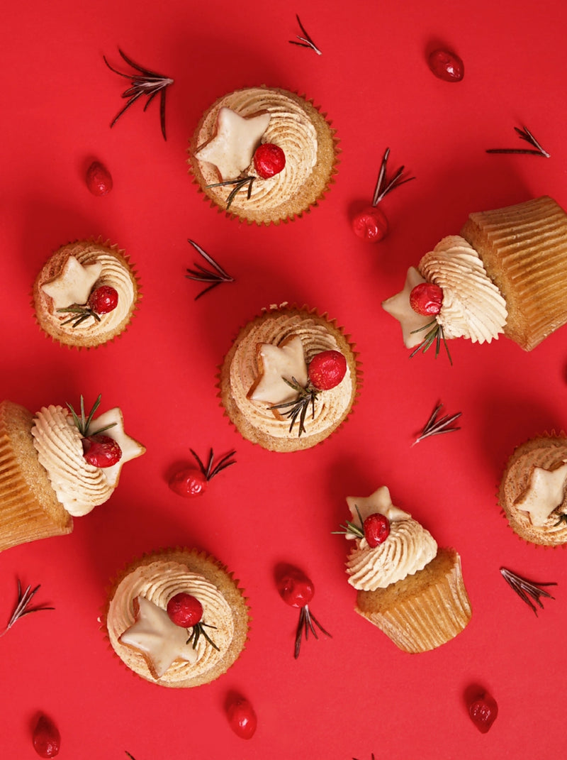 30 Christmas Mini Cupcakes Gift Box -  Cupcake Central