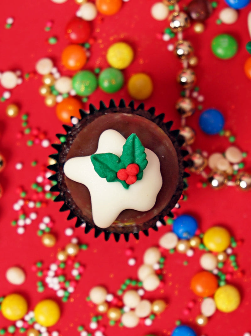 30 Christmas Mini Cupcakes Gift Box -  Cupcake Central
