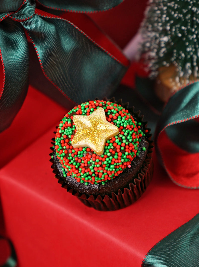 12 Christmas Cupcakes Gift Box (GF) -  Cupcake Central