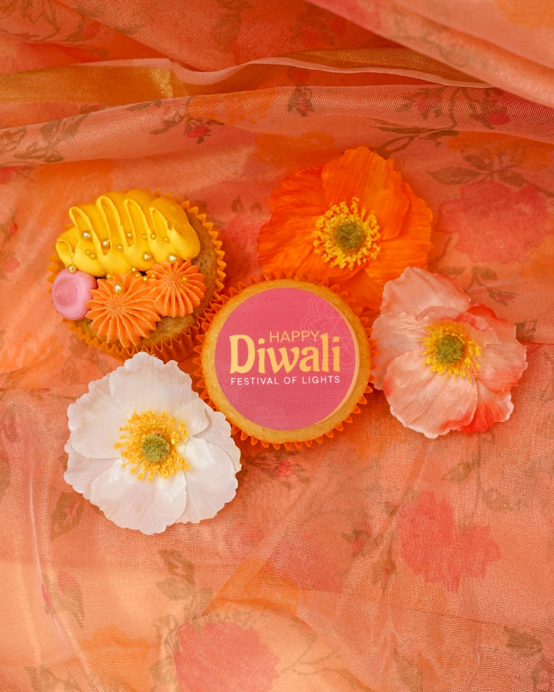 12 Diwali Cupcake Gift Box (Vegan) -  Cupcake Central