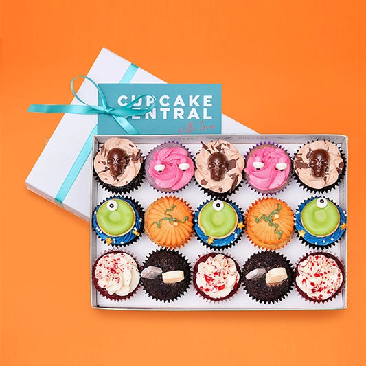15 Halloween Mini Cupcake Gift Box -  Cupcake Central
