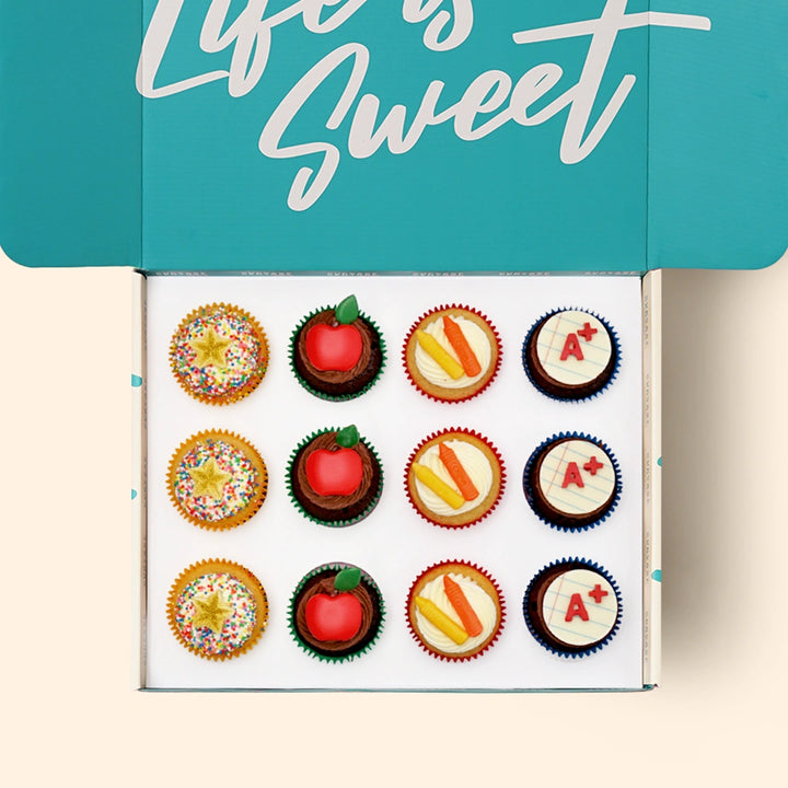12 Teacher's Day Cupcake Gift Box -  Cupcake Central