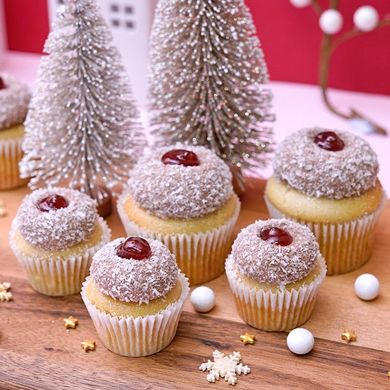 24 Christmas Mini Cupcakes Gift Box (VEGAN) -  Cupcake Central