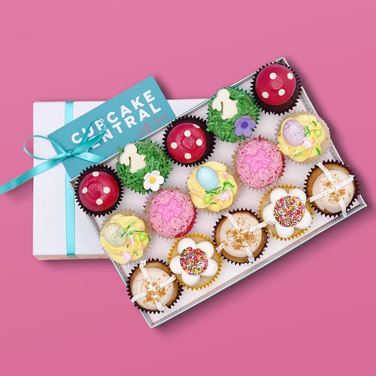 15 Easter Mini Cupcake Gift Box -  Cupcake Central