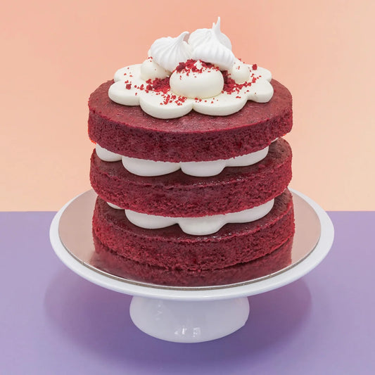 Red Velvet Naked Cake -  Cupcake Central