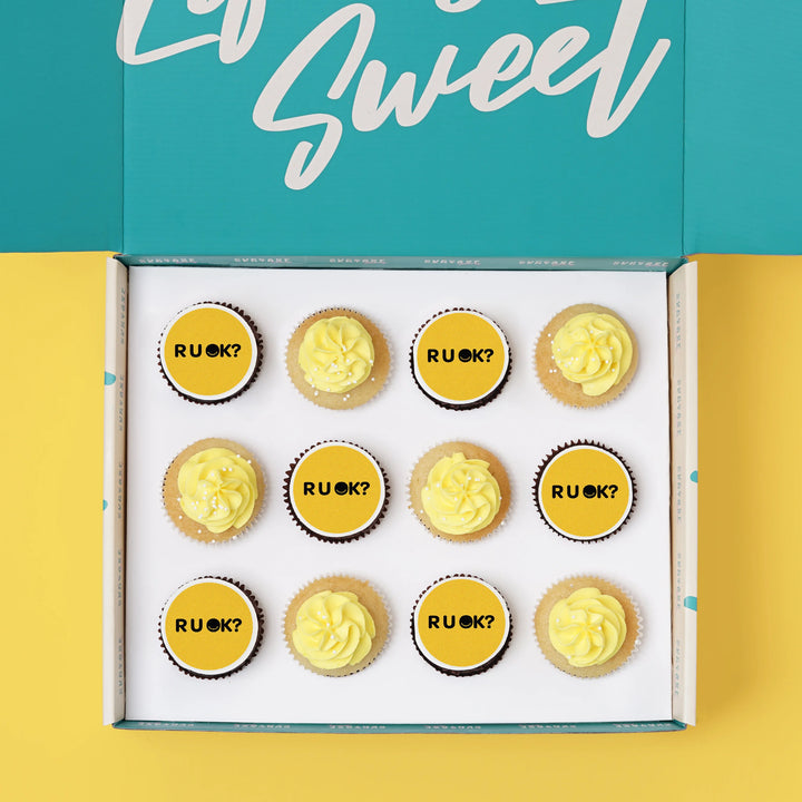 RUOK - 12 Cupcake Gift Box -  Cupcake Central