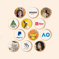 24 Personalised Custom Cookies - Gift Box -  Cupcake Central