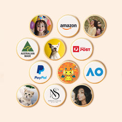 24 Personalised Custom Cookies - Gift Box -  Cupcake Central