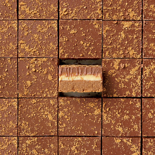 12 Biscoff Millionaire Slice Gift Box -  Cupcake Central