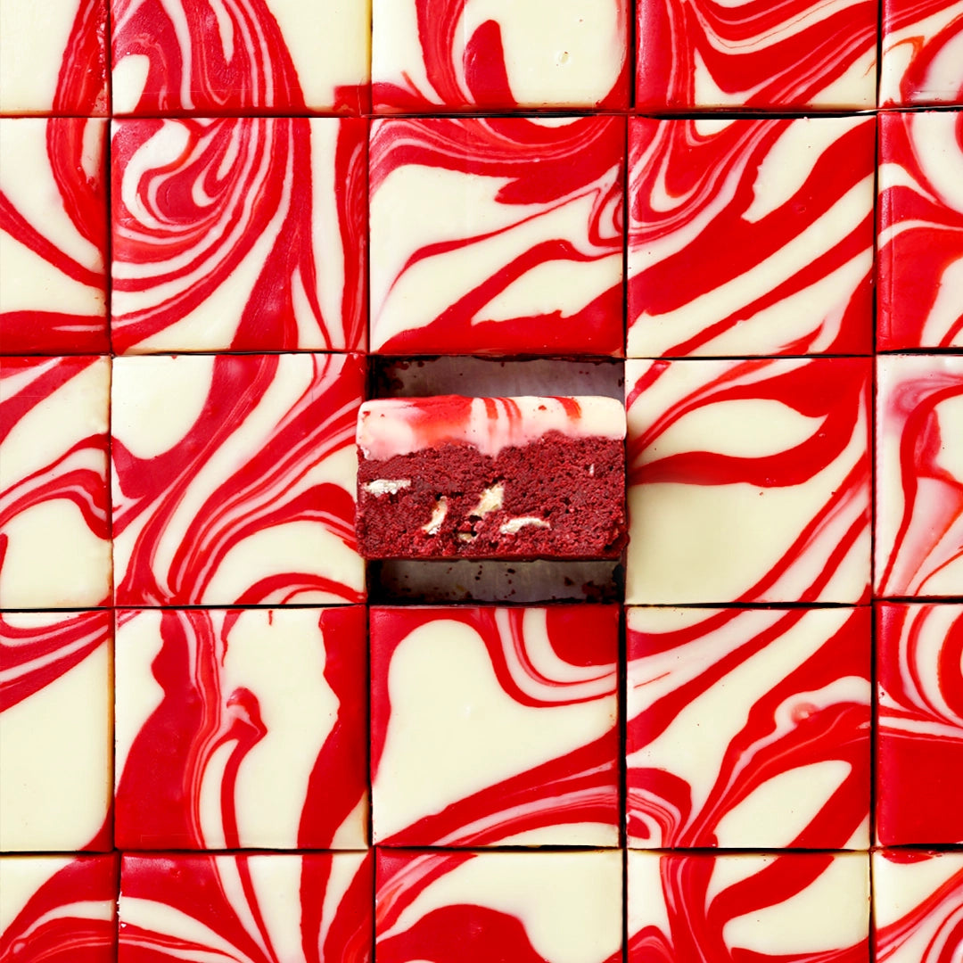 12 Red Velvet Brownie Gift Box -  Cupcake Central