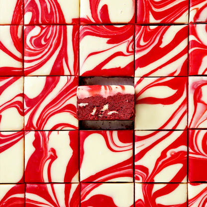 12 Red Velvet Brownie Gift Box -  Cupcake Central
