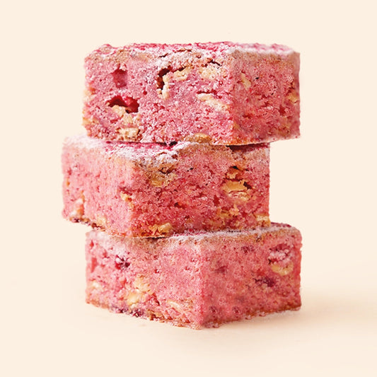 12 Raspberry White Chocolate Blondie Gift Box