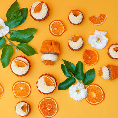 Orange Spiced Cake - Mini Cupcake -  Cupcake Central