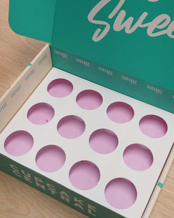 12 Assorted Cupcake Gift Box