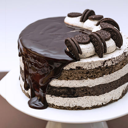 Cookies and Cream Naked Cake -  Cupcake Central