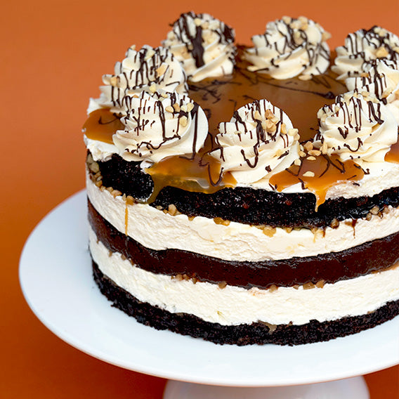 Snickers Naked Cake - (V) (GF) (N) -  Cupcake Central