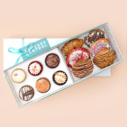 Combo Cupcake and Cookie Gift Box -  Cupcake Central