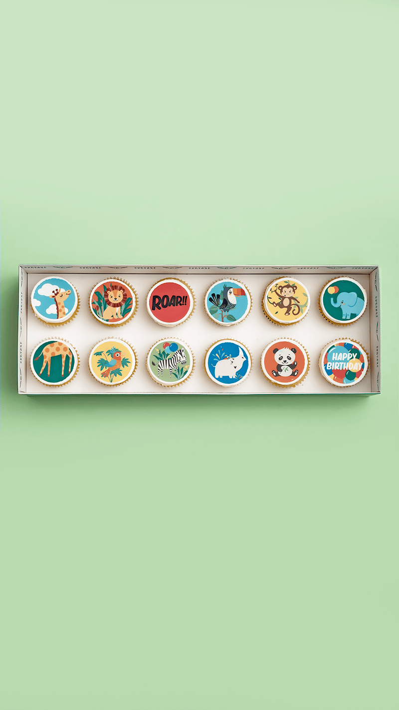 Animal Themed Cupcakes - Gift Box -  Cupcake Central