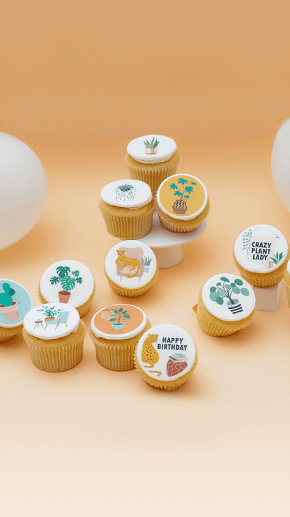 Crazy Plant Lady Themed Cupcakes - Gift Box -  Cupcake Central