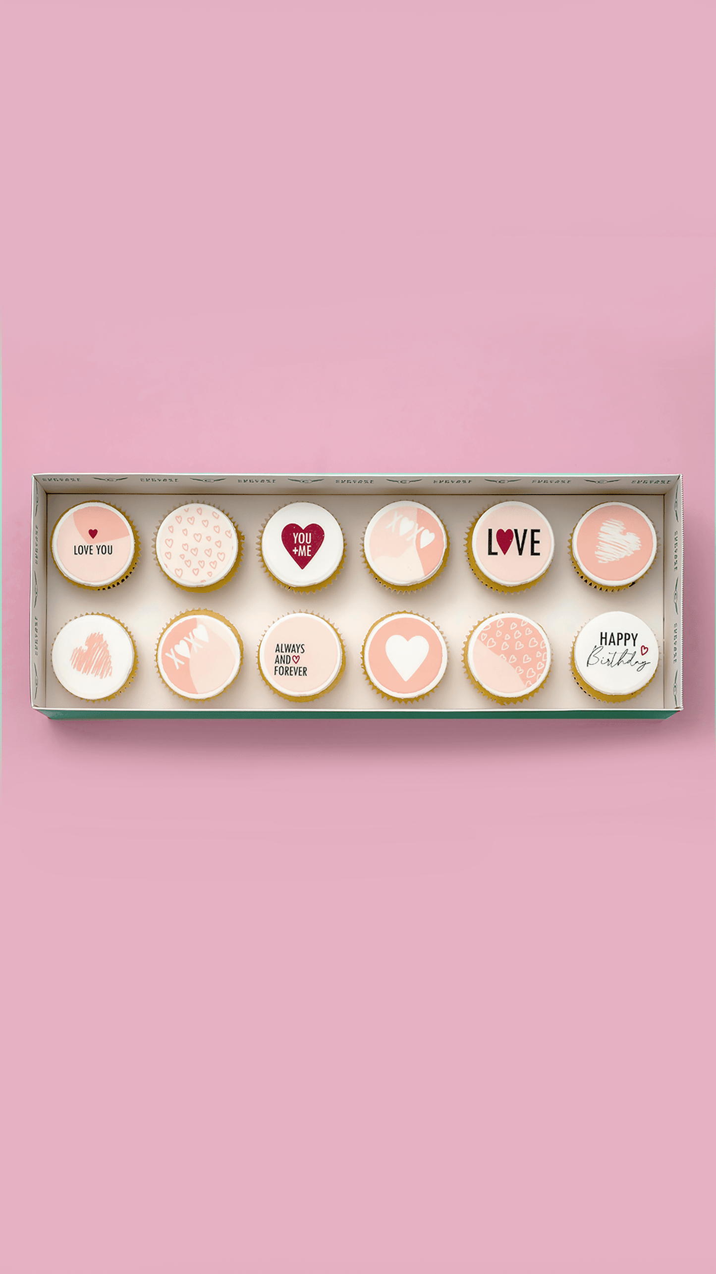Love Themed Cupcakes - Gift Box -  Cupcake Central